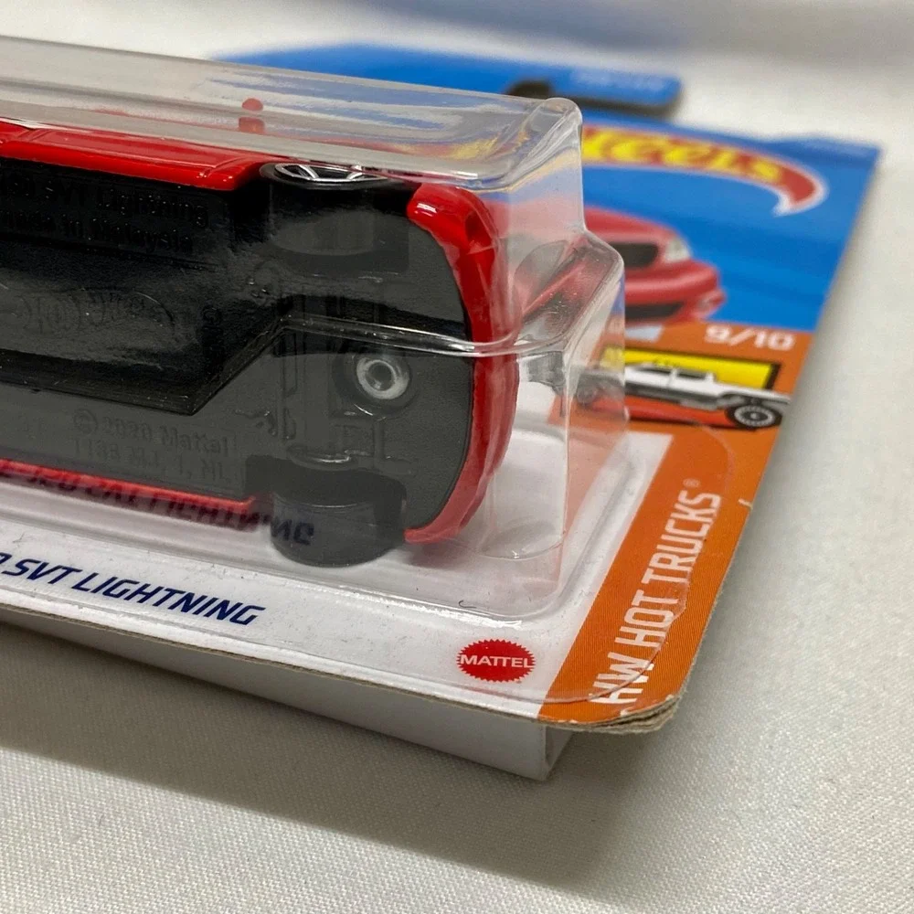 Hot Wheels '99 Ford F-150 SVT Lightning 237/250 HW Hot Trucks 9/10 Red 2020-2021